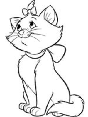 coloriage aristochats marie